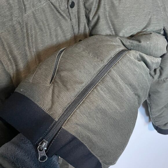 The North Face Jacket Mens XL Green Eros 550 Pullover Goose Down Puffer Outdoor - Picture 6 of 13